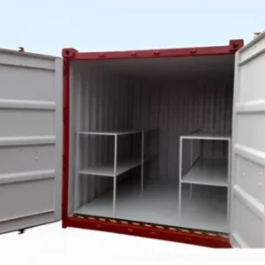 10 X 8FT FLAT FLOOR BUNDED STORE